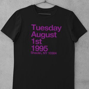 August 1, 1995 Shirt, OB4CL, Only Built 4, Raekwon